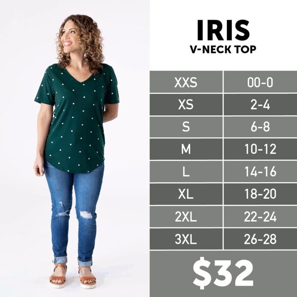 LLR Iris Top - Size XS - Picture 3 of 3